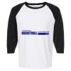 Raglan Three-Quarter Sleeve Baseball T-Shirt Vignette