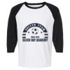 Raglan Three-Quarter Sleeve Baseball T-Shirt Vignette