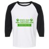 Raglan Three-Quarter Sleeve Baseball T-Shirt Vignette