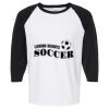 Raglan Three-Quarter Sleeve Baseball T-Shirt Vignette