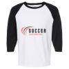 Raglan Three-Quarter Sleeve Baseball T-Shirt Vignette