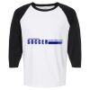Raglan Three-Quarter Sleeve Baseball T-Shirt Vignette