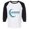 Raglan Three-Quarter Sleeve Baseball T-Shirt Vignette