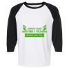Raglan Three-Quarter Sleeve Baseball T-Shirt Vignette
