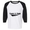 Raglan Three-Quarter Sleeve Baseball T-Shirt Vignette