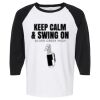 Raglan Three-Quarter Sleeve Baseball T-Shirt Vignette