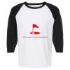 Raglan Three-Quarter Sleeve Baseball T-Shirt Vignette