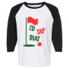 Raglan Three-Quarter Sleeve Baseball T-Shirt Vignette
