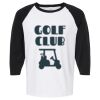 Raglan Three-Quarter Sleeve Baseball T-Shirt Vignette