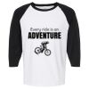 Raglan Three-Quarter Sleeve Baseball T-Shirt Vignette