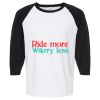 Raglan Three-Quarter Sleeve Baseball T-Shirt Vignette