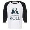 Raglan Three-Quarter Sleeve Baseball T-Shirt Vignette