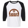 Raglan Three-Quarter Sleeve Baseball T-Shirt Vignette