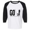 Raglan Three-Quarter Sleeve Baseball T-Shirt Vignette