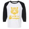 Raglan Three-Quarter Sleeve Baseball T-Shirt Vignette