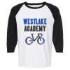 Raglan Three-Quarter Sleeve Baseball T-Shirt Vignette
