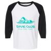 Raglan Three-Quarter Sleeve Baseball T-Shirt Vignette