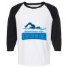 Raglan Three-Quarter Sleeve Baseball T-Shirt Vignette
