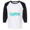 Raglan Three-Quarter Sleeve Baseball T-Shirt Vignette