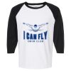 Raglan Three-Quarter Sleeve Baseball T-Shirt Vignette
