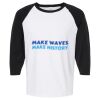 Raglan Three-Quarter Sleeve Baseball T-Shirt Vignette