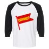 Raglan Three-Quarter Sleeve Baseball T-Shirt Vignette
