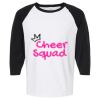 Raglan Three-Quarter Sleeve Baseball T-Shirt Vignette