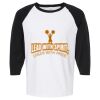 Raglan Three-Quarter Sleeve Baseball T-Shirt Vignette