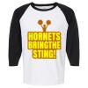 Raglan Three-Quarter Sleeve Baseball T-Shirt Vignette