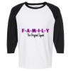 Raglan Three-Quarter Sleeve Baseball T-Shirt Vignette