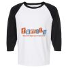 Raglan Three-Quarter Sleeve Baseball T-Shirt Vignette