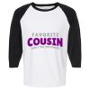 Raglan Three-Quarter Sleeve Baseball T-Shirt Vignette