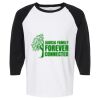 Raglan Three-Quarter Sleeve Baseball T-Shirt Vignette