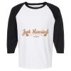 Raglan Three-Quarter Sleeve Baseball T-Shirt Vignette