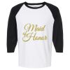 Raglan Three-Quarter Sleeve Baseball T-Shirt Vignette
