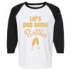 Raglan Three-Quarter Sleeve Baseball T-Shirt Vignette