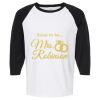 Raglan Three-Quarter Sleeve Baseball T-Shirt Vignette