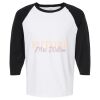 Raglan Three-Quarter Sleeve Baseball T-Shirt Vignette
