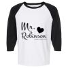 Raglan Three-Quarter Sleeve Baseball T-Shirt Vignette