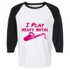 Raglan Three-Quarter Sleeve Baseball T-Shirt Vignette