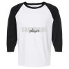 Raglan Three-Quarter Sleeve Baseball T-Shirt Vignette