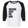 Raglan Three-Quarter Sleeve Baseball T-Shirt Vignette