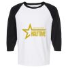 Raglan Three-Quarter Sleeve Baseball T-Shirt Vignette