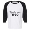 Raglan Three-Quarter Sleeve Baseball T-Shirt Vignette
