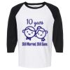 Raglan Three-Quarter Sleeve Baseball T-Shirt Vignette