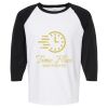 Raglan Three-Quarter Sleeve Baseball T-Shirt Vignette