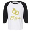 Raglan Three-Quarter Sleeve Baseball T-Shirt Vignette