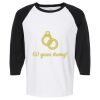 Raglan Three-Quarter Sleeve Baseball T-Shirt Vignette