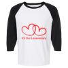 Raglan Three-Quarter Sleeve Baseball T-Shirt Vignette