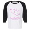 Raglan Three-Quarter Sleeve Baseball T-Shirt Vignette